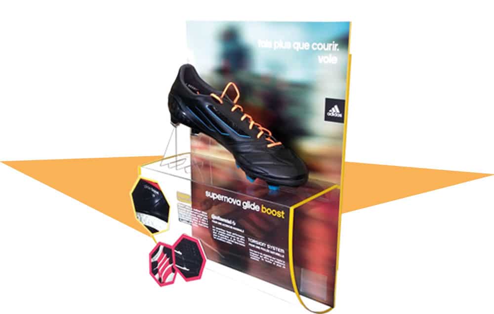 Caisson mise en rayon Adidas